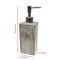 Resin Liquid Soap Dispenser Pump Bottle | Bathroom Vanity & Kitchen Sink,Holds Soap,Lotion & Sanitizer | Marble Finish